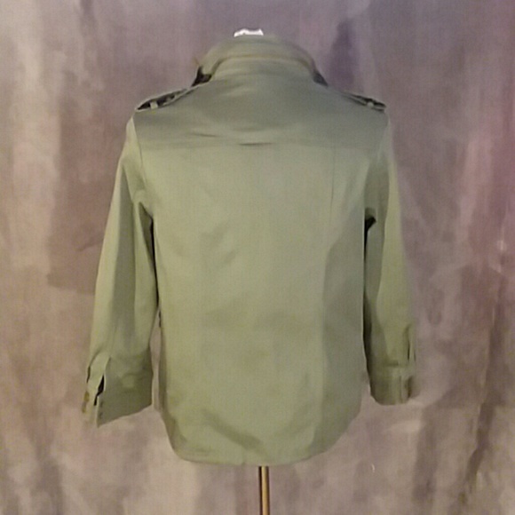Kensie Utility/Military Jacket - Picture 3 of 4